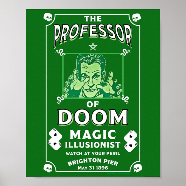 Póster Poster del programa mágico de la vendimia clásica  (Frente)