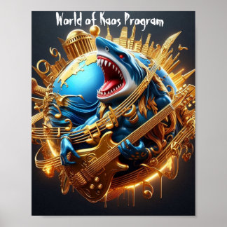 Póster Poster del Programa Mundial de Kaos