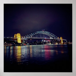 Póster Poster del Puente del Puerto de Sydney