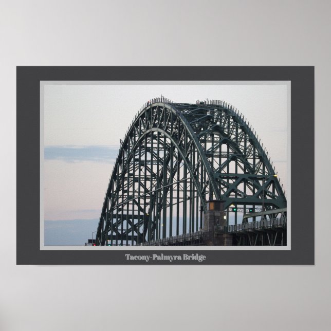 Póster Poster del puente Tacony-Palmyra (Frente)