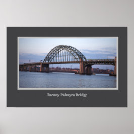 Póster Poster del puente Tacony-Palmyra