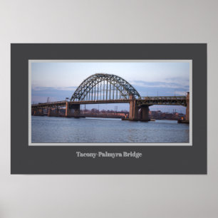 Póster Poster del puente Tacony-Palmyra
