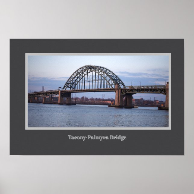 Póster Poster del puente Tacony-Palmyra (Frente)