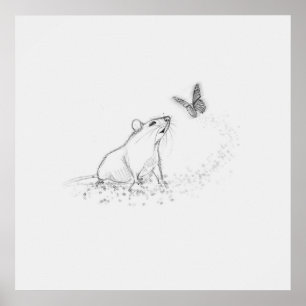 Póster Poster del ratón