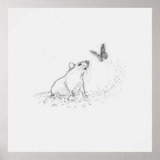 Póster Poster del ratón