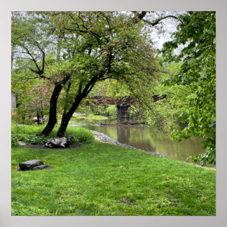 Póster Poster del río Brandywine