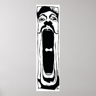 Póster Poster del rugido