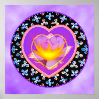 Póster Poster del Sagrado Corazón