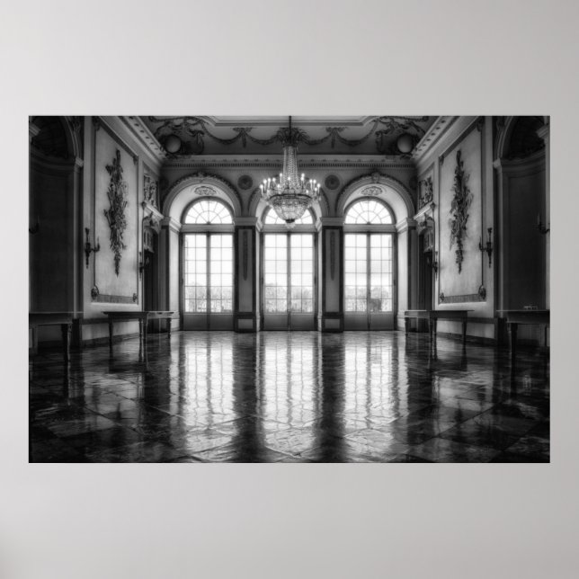 Póster poster del salón de baile del castillo (Frente)