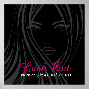 Póster Poster del salón de belleza