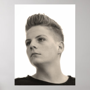 Póster Poster del salón de los hombres