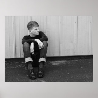 Póster Poster del salón masculino