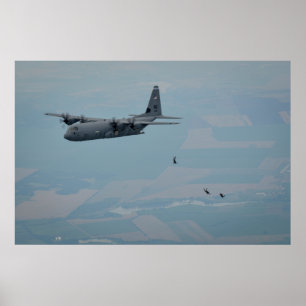 Póster Poster del salto del halo