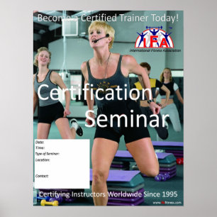 Póster Poster del seminario del instructor de IFA