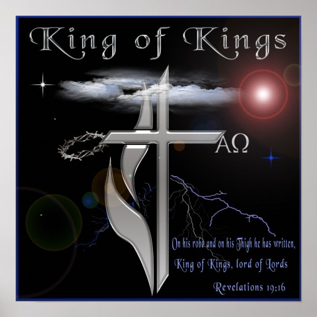 Póster Poster del Señor Rey de los Reyes (Frente)
