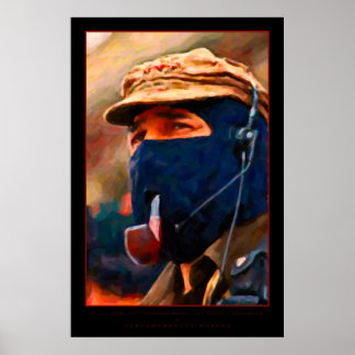 Póster Poster del Subcomandante Marcos
