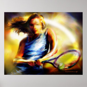Póster Poster del tenis