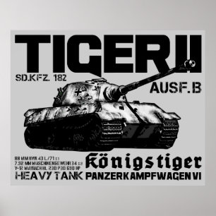 Póster Poster del tigre II