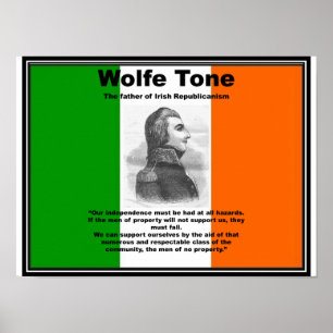 Póster Poster del tono de Wolfe