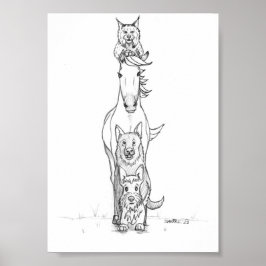 Póster Poster del Totem Companion