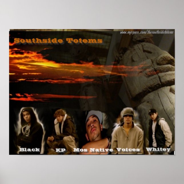 Póster Poster del Totem del Sur (Frente)