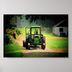 Póster Poster del tractor