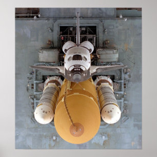 Póster Poster del transbordador espacial Atlantis