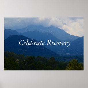 Póster Poster del tratamiento de la recuperación