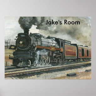 Póster Poster del tren