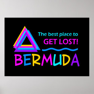 Póster Poster del TRIÁNGULO de BERMUDAS