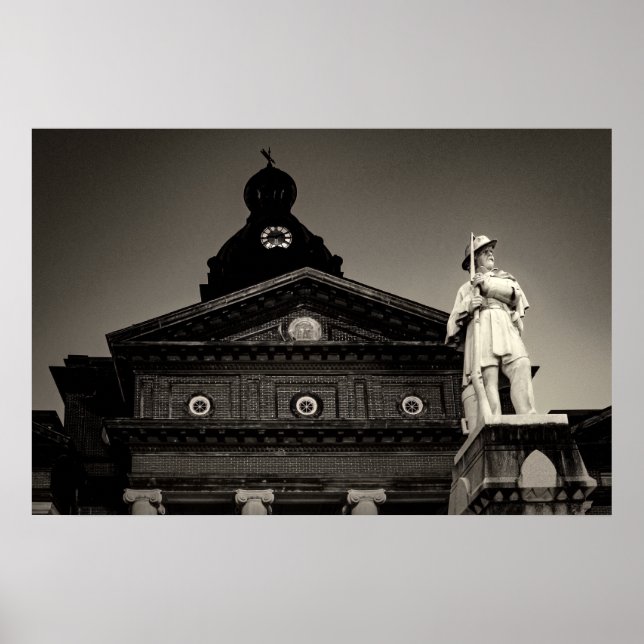 PÓSTER POSTER DEL TRIBUNAL DEL CONDADO DE COWETA (Frente)