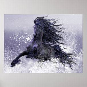 Póster Poster del trueno del invierno