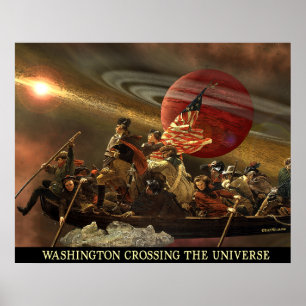 Póster Poster del Universo de Washington X-ing