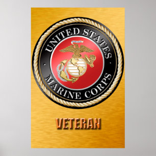 Póster Poster del USMC