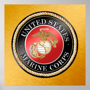 Póster Poster del USMC