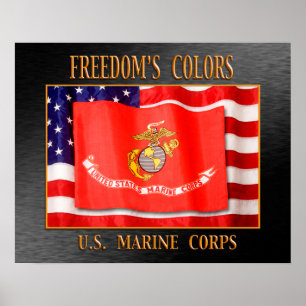 Póster Poster del USMC