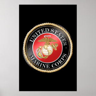 Póster Poster del USMC
