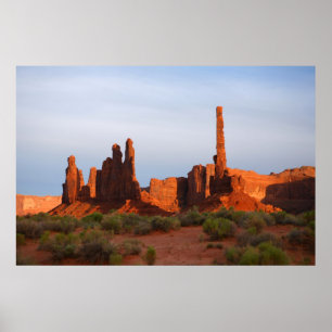 Póster Poster del valle del monumento