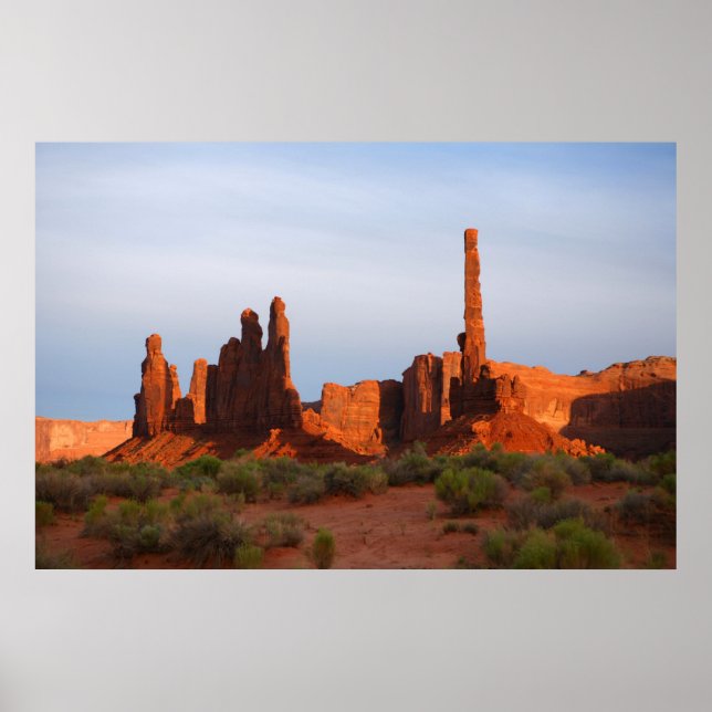 Póster Poster del Valle del Monumento (Frente)