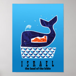 Póster Poster del viaje de Israel