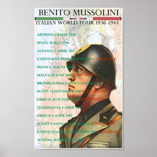 Póster Poster del viaje del mundo