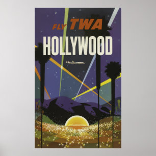 Póster Poster del viaje del vintage - Estados Unidos