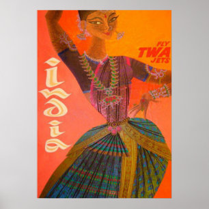 Póster POSTER del viaje, la India