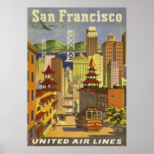 Póster POSTER del viaje, San Francisco