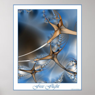 Póster Poster del vuelo libre