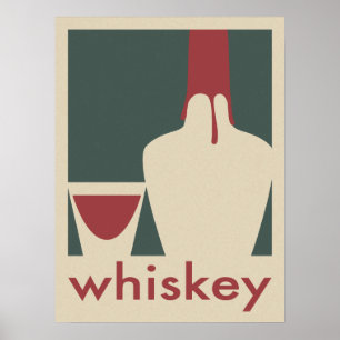 Póster Poster del whisky