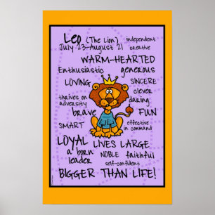 Póster poster del wordcloud de leo