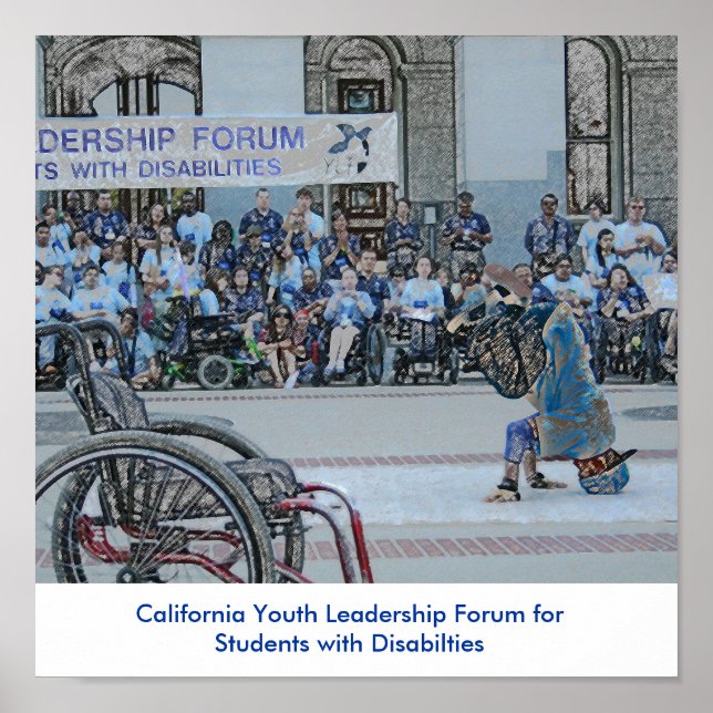 Póster poster del YLF 2009 (Frente)