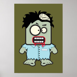 Póster Poster del zombi