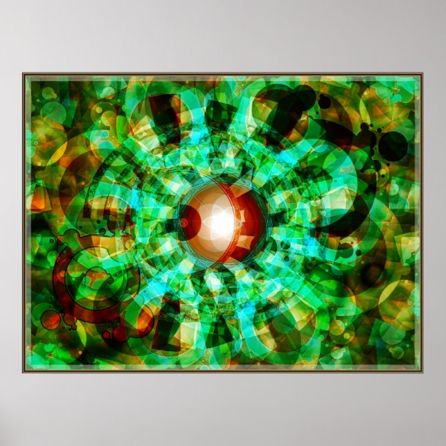 Póster Poster delic de Abstrax (Frente)